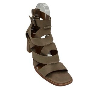 Donald Pliner Izzy Metallic Caged High Heel Sandal Women's Size: 7.5